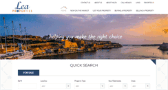 Desktop Screenshot of leaproperties.com